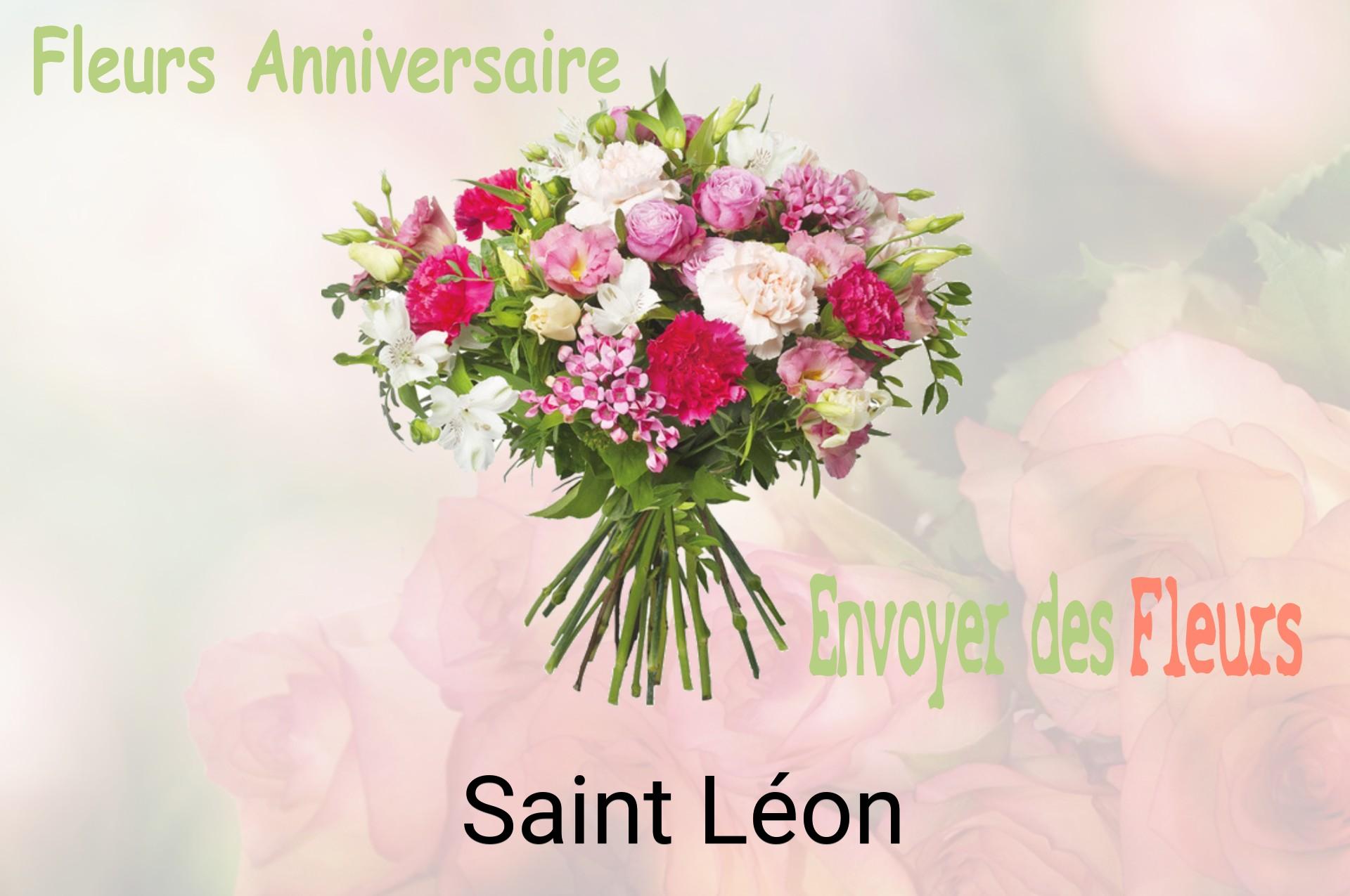 Bouquet de fleurs d’anniversaire livré à Saint-Léon