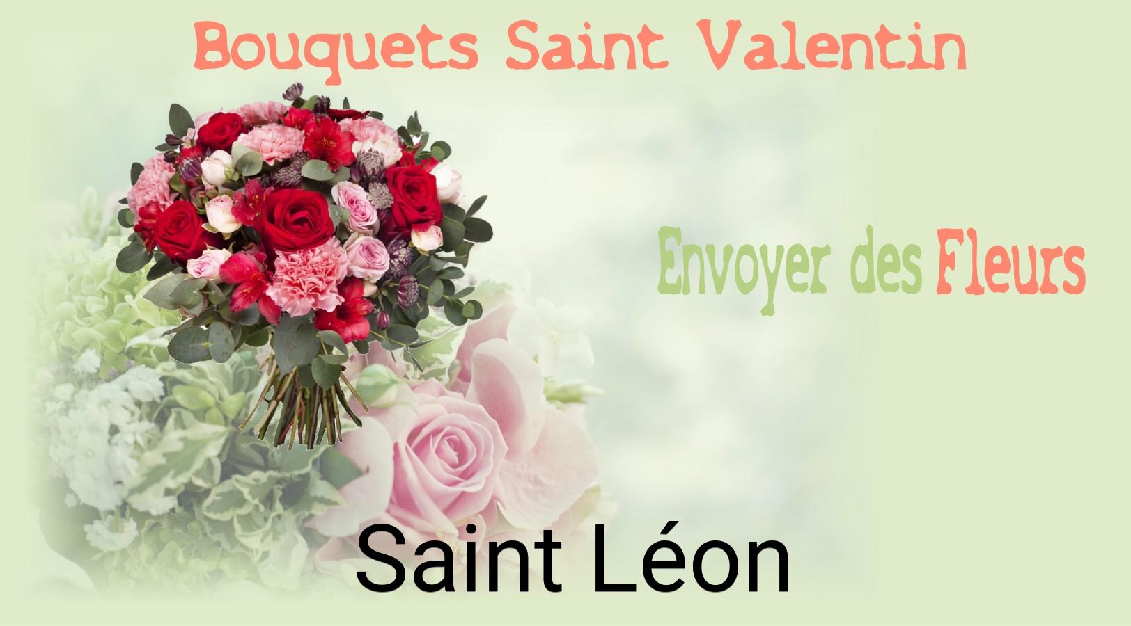 Roses de Saint-Valentin livrées à Saint-Léon